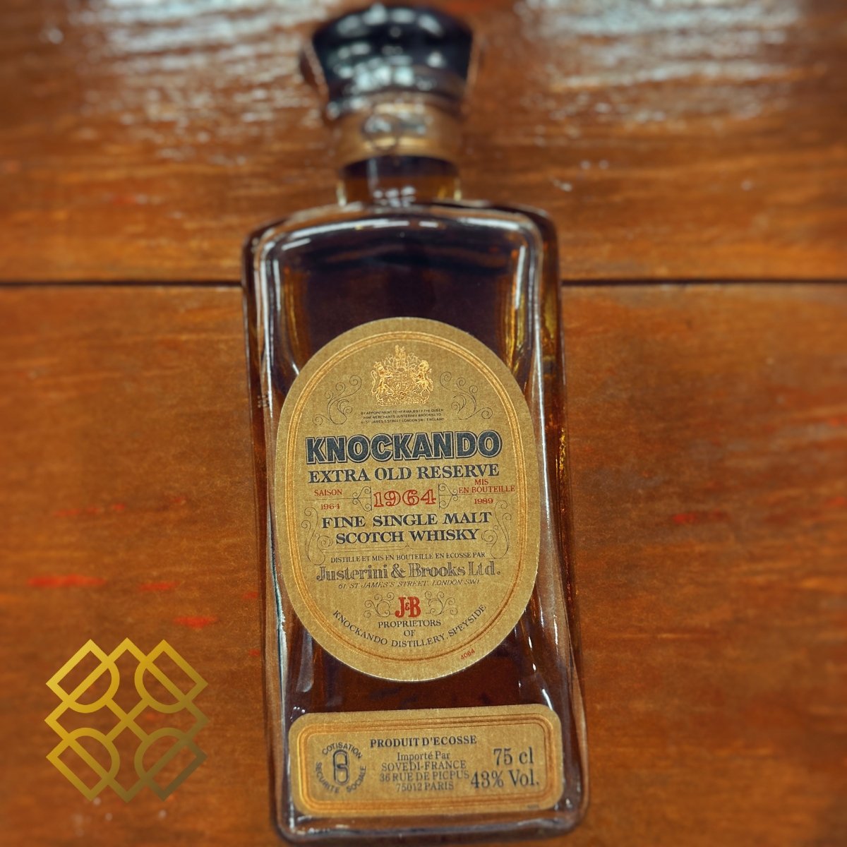 Knockando 1964/1989, Extra Old Reserve, Square Decanter, 43%, 750ml (分現金/信用卡價) - 蘇格蘭威士忌