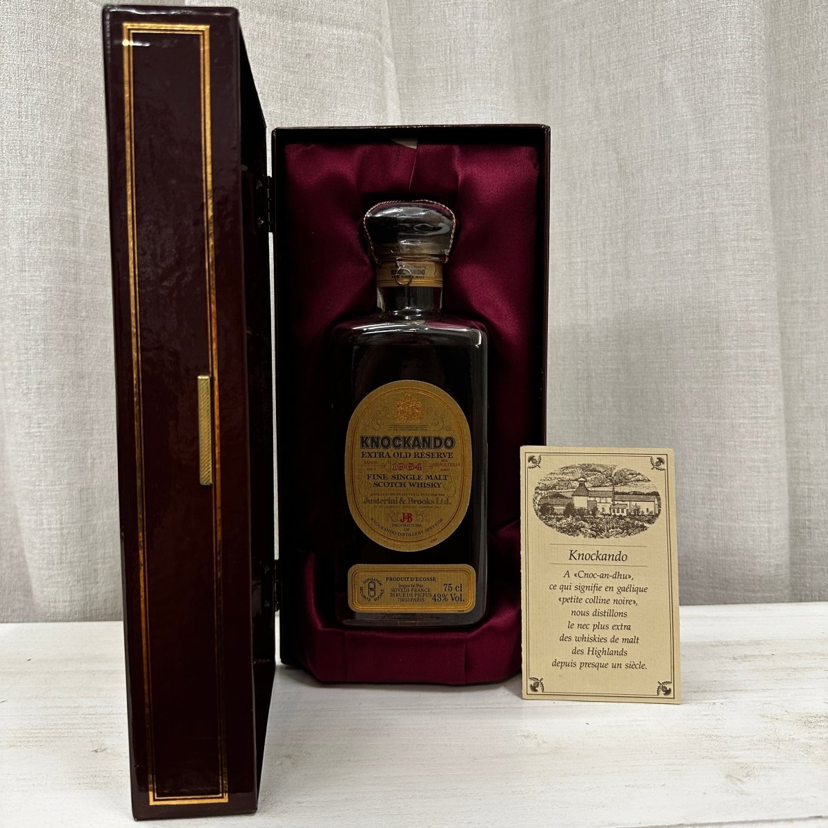 Knockando 1964/1989, Extra Old Reserve, Square Decanter, 43%, 750ml (分現金/信用卡價) - 蘇格蘭威士忌