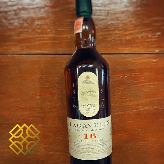 Lagavulin - 16YO, 1990s, 白馬金字, 43% (WF93) (分現金/信用卡價) - Scotch Whisky