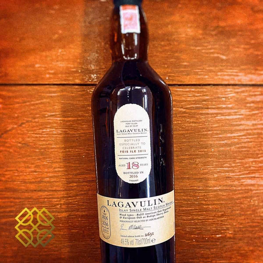 Lagavulin - 18YO, Feis Ile 2016, 49.5%  Type : Single malt whisky 威士忌