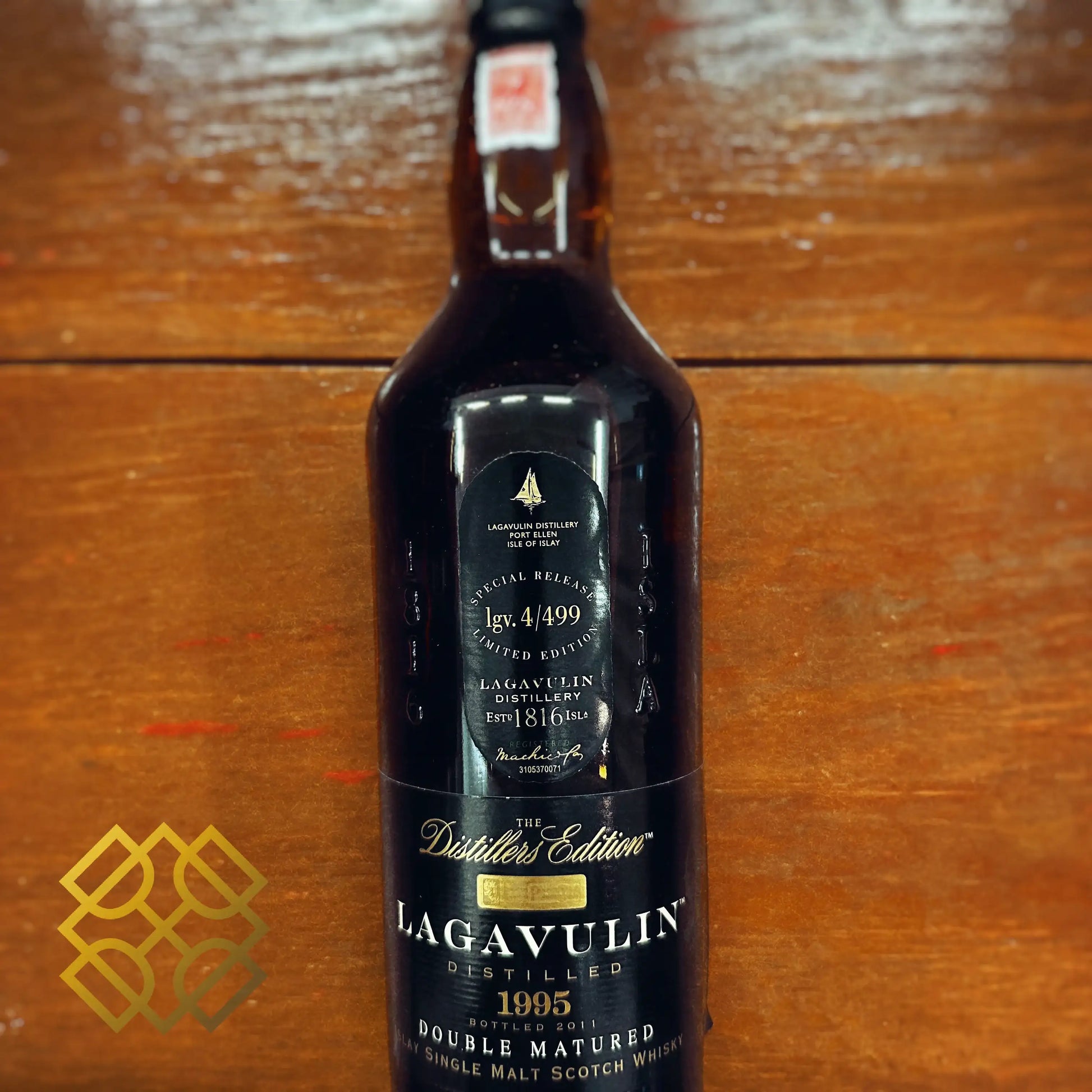 Lagavulin - 1995/2011, The Distillers Edition, lgv.4/499, 43% (WF89) (分現金/信用卡價) - Scotch Whisky