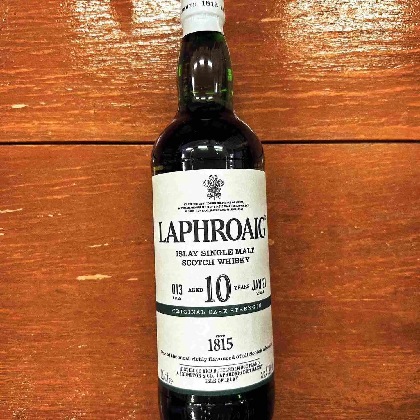 Laphroaig - 10YO CS Batch 013, 57.9% - Scotch Whisky