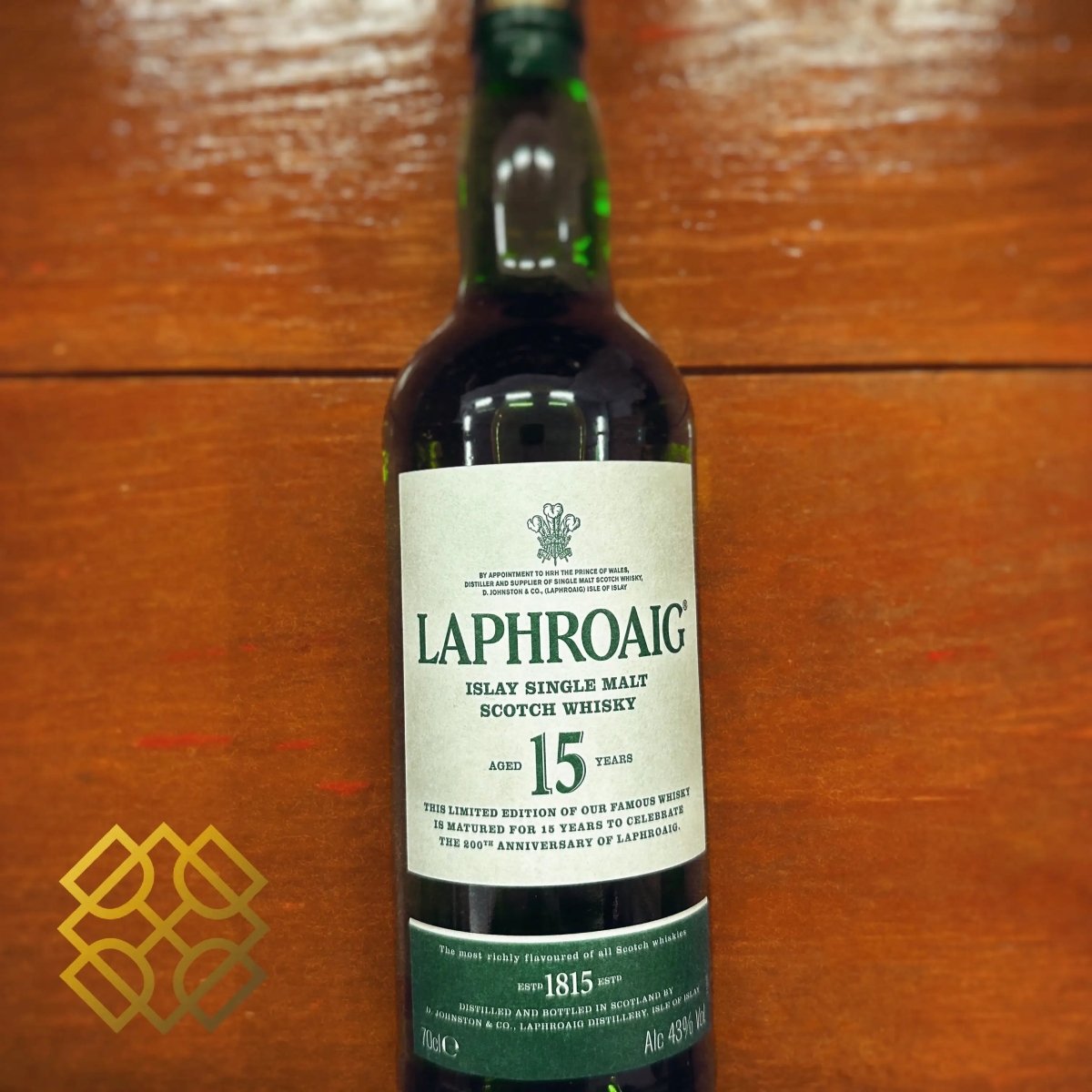 Laphroaig, 200 Years of Laphroaig 15YO 2015 # ,43.0% – Alcohol Please