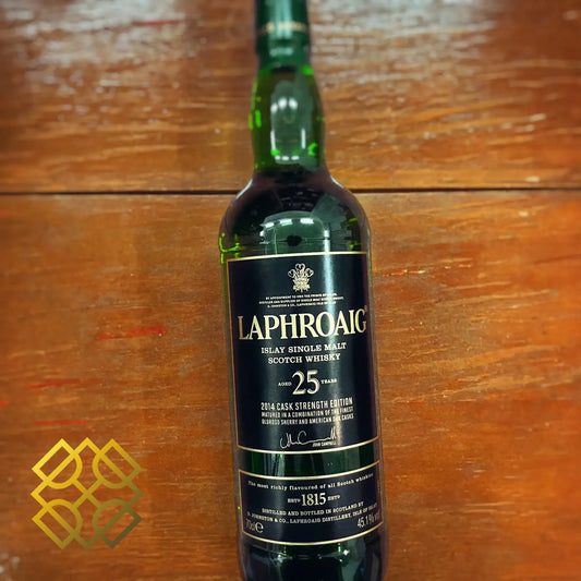 Laphroaig - 25YO, 2014, Cask Strength Edition, 45.1% (WF90) (分現金/信用卡價) - Scotch Whisky