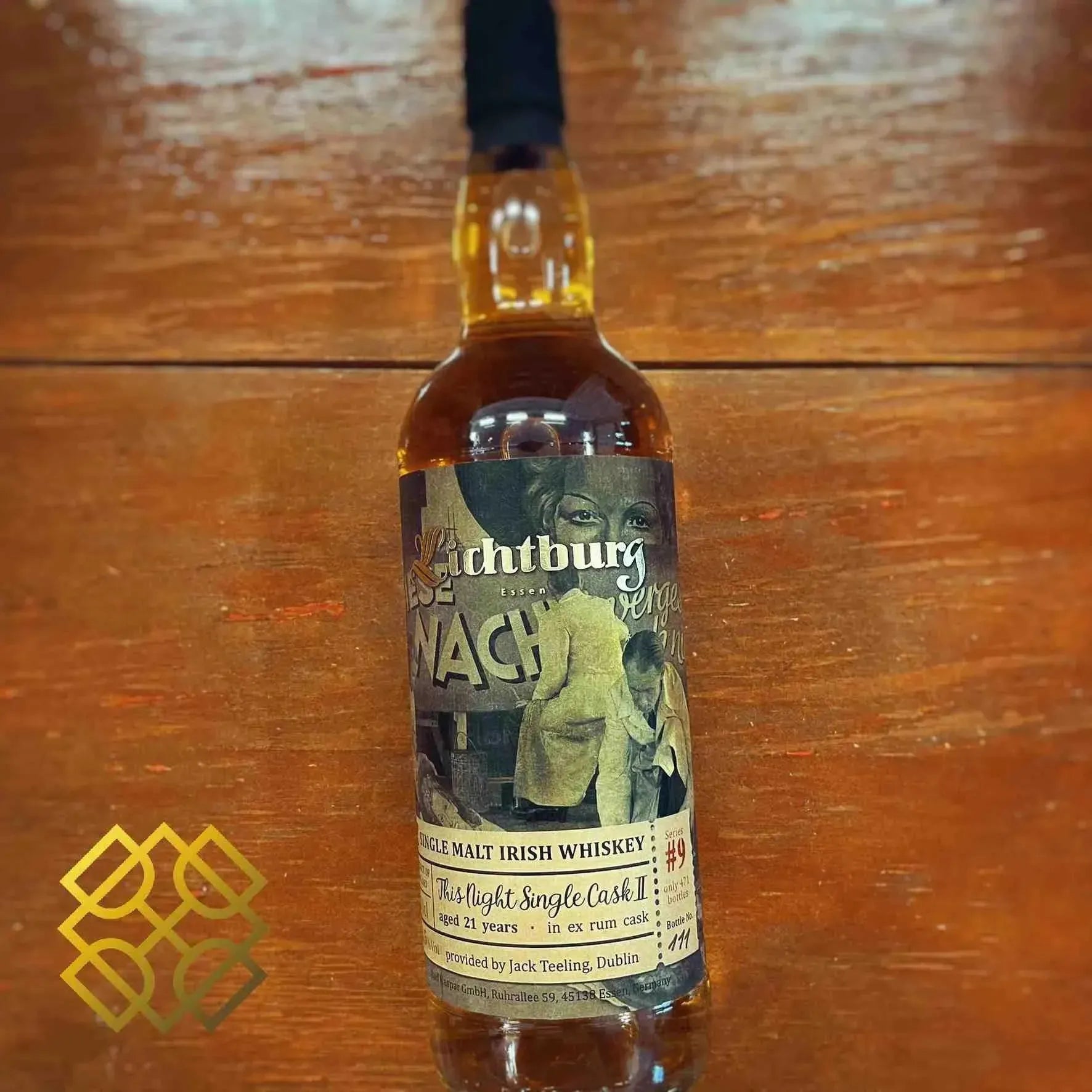 Lichtburg #9 - 21YO, 2001/2023, #39735, 53.5% (WB88.64) - Irish Whiskey