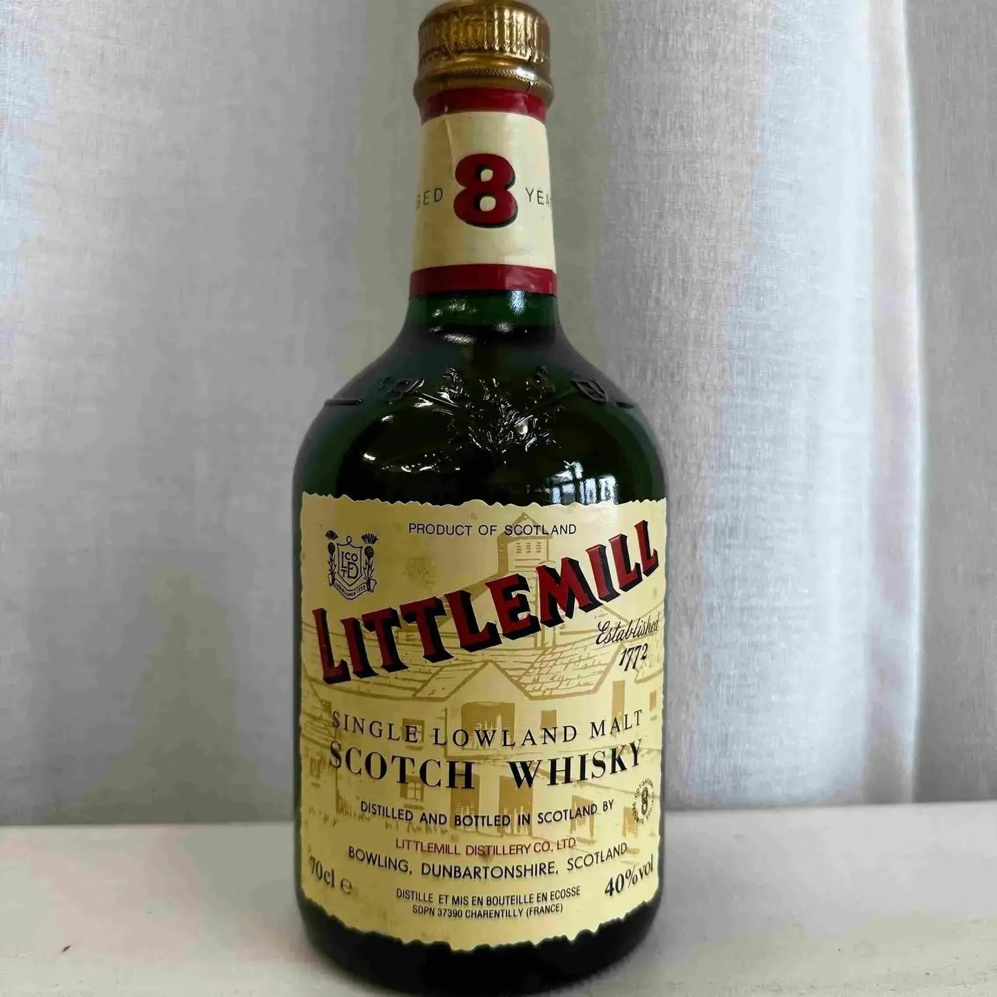 Littlemill - 8YO, Old Bottling, 40% - Scotch Whisky