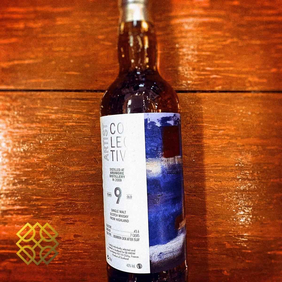 LMDW Artist #3.6 Ardmore - 9YO, 2009/2019, 43%  Type : Single malt whisky 威士忌