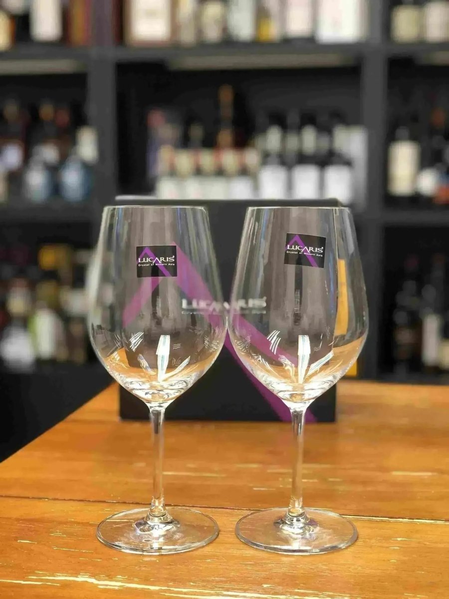 Wine Glass | Premium Crystal Stemware | Alcohol Please