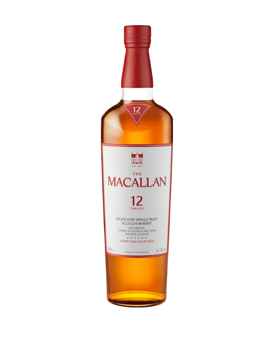 The Macallan 12 Years Old Sherry Oak Collection official bottle packshot