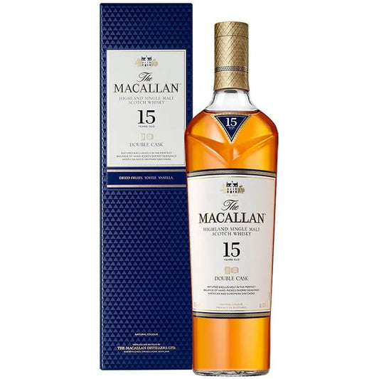Macallan - 15YO, Double Cask, 43% - Scotch Whisky