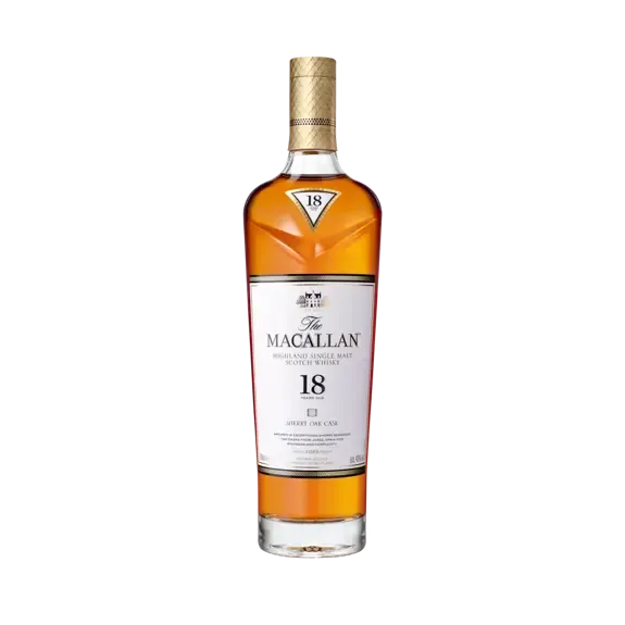 Macallan - 18YO, Sherry Oak, 43% - Scotch Whisky