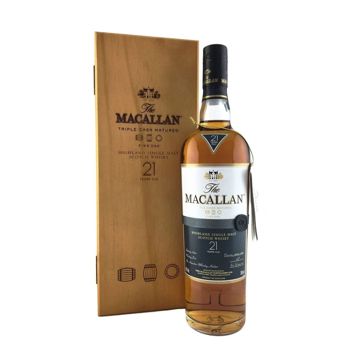 ザ・マッカラン 【未開栓】The MACALLAN ザ・マッカラン 21年 カラー