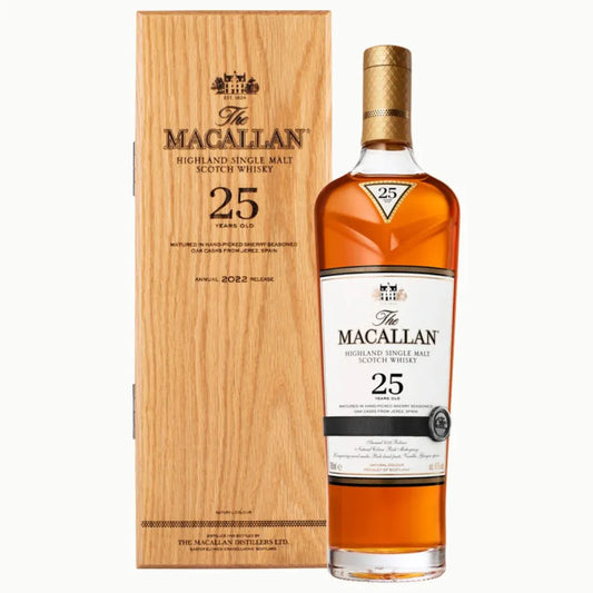 Macallan - 25YO, Sherry Oak, 43% - Scotch Whisky
