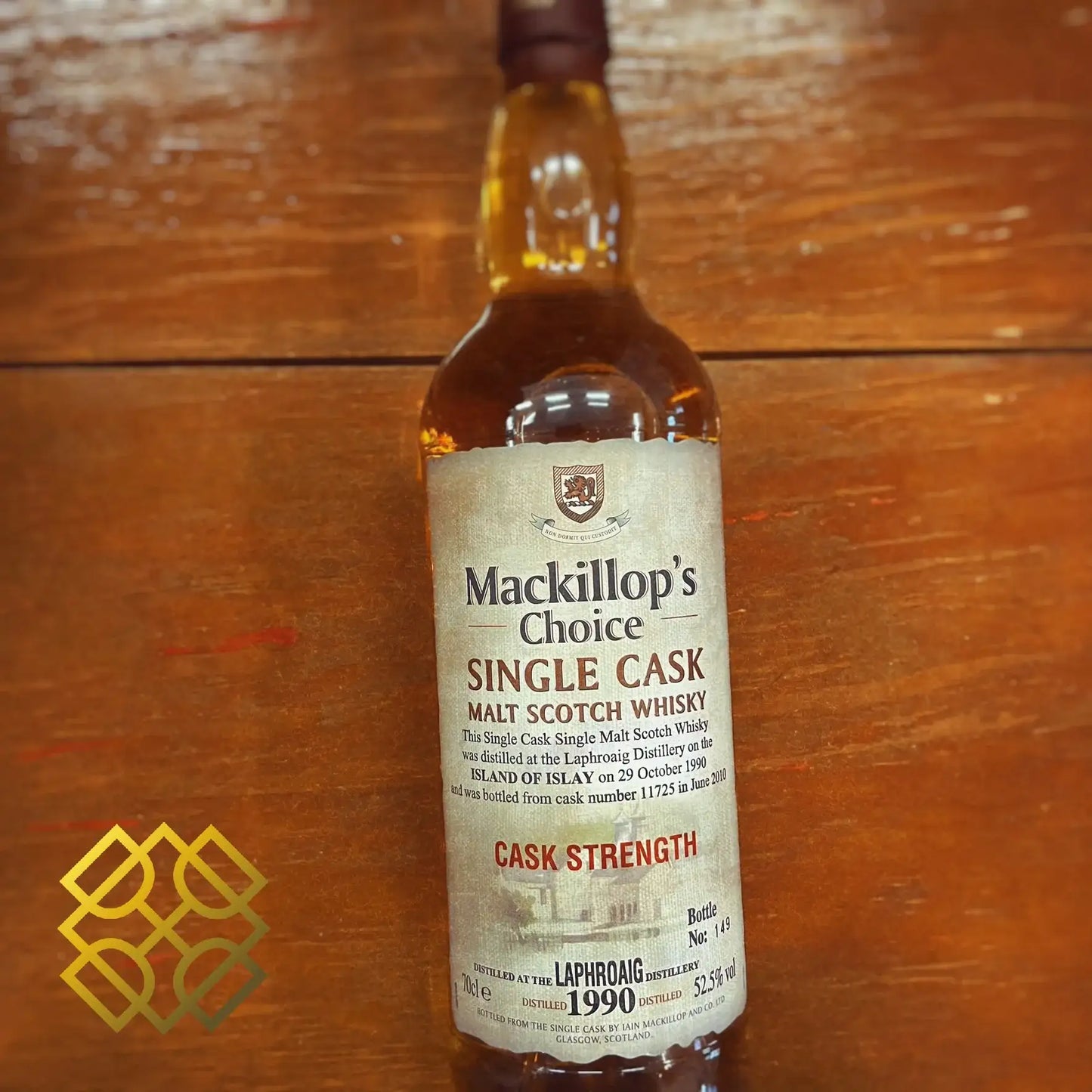 Mackillop's Choice Laphroaig - ~20YO, 1990/2010, #11725, 52.5% (WB88) (分現金/信用卡價) - Scotch Whisky