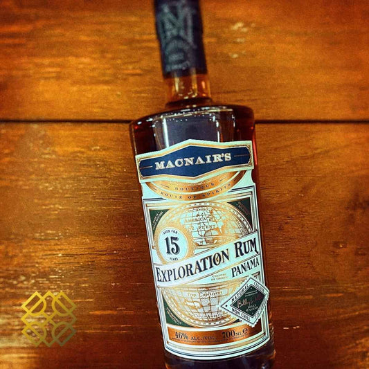 Macnair's Exploration Rum - Panama, 15YO, 46%  Type :  Blended rum 冧酒