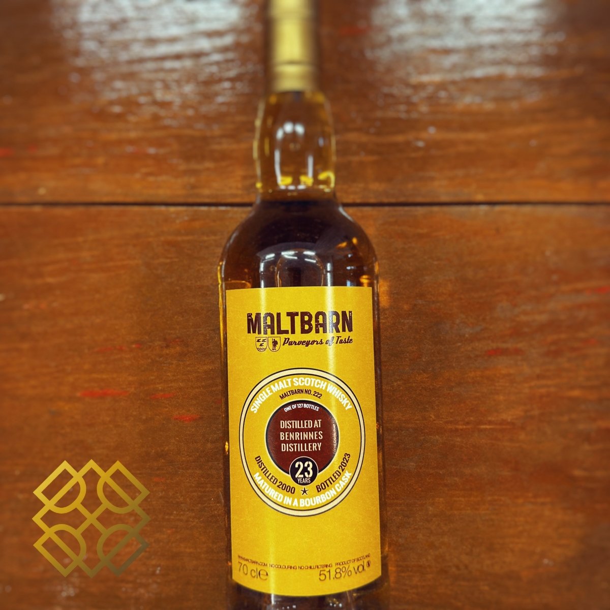 Maltbarn Benrinnes 23YO, 2000/2023, No. 222, 51.8% (WF90) (分現金/信用卡價) - 蘇格蘭威士忌