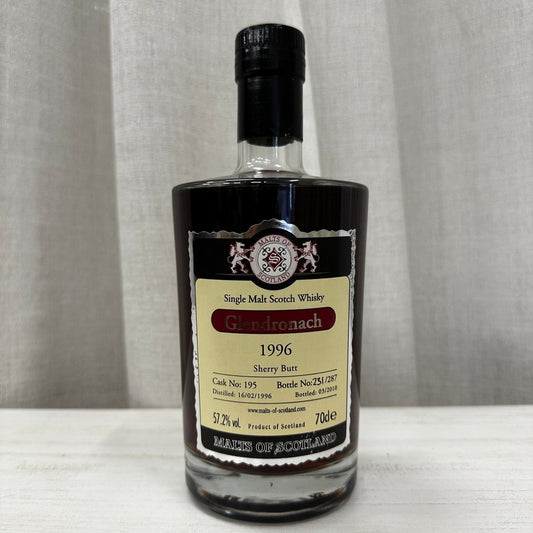 Malts of Scotland Glendronach 1996/2010, 195, Sherry Butt, 57.2% (WF91) (分現金/信用卡價) - 蘇格蘭威士忌