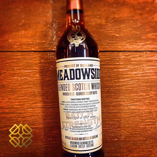 Meadowside Old Blended Malt Whisky, 43.1%  Type : Blended Malt whisky 威士忌