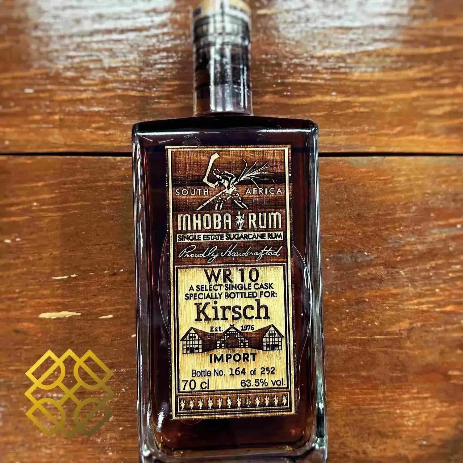 Mhoba - ~4YO, 2019/2023, #WR10, For Kirsch, 63.5% (WN90) - Rum