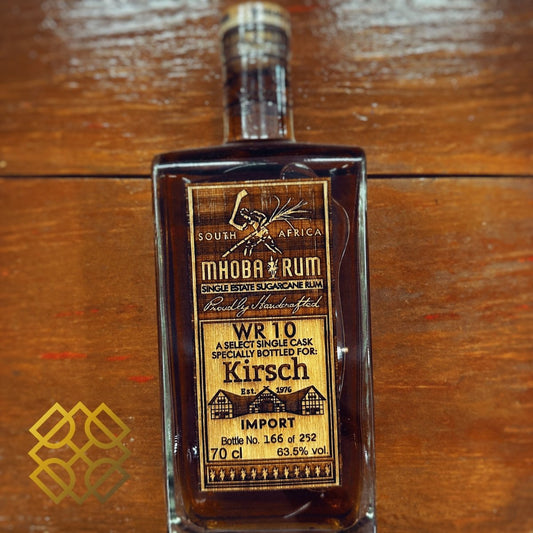 Mhoba - ~4YO, 2019/2023, WR10, For Kirsch, 63.5% (WN90) - Rum