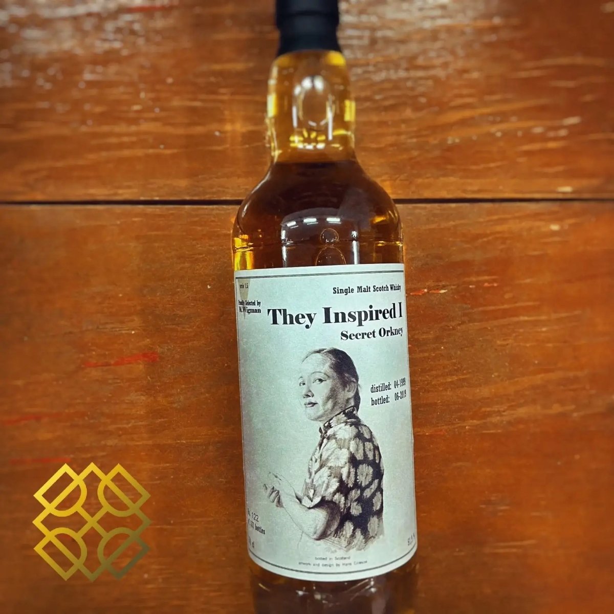 Michiel Wigman Secret Orkney - 1999/2019, #93, They Inspired I - Serie 1.5, 51.9% (WF90) (分現金/信用卡價) - Scotch Whisky