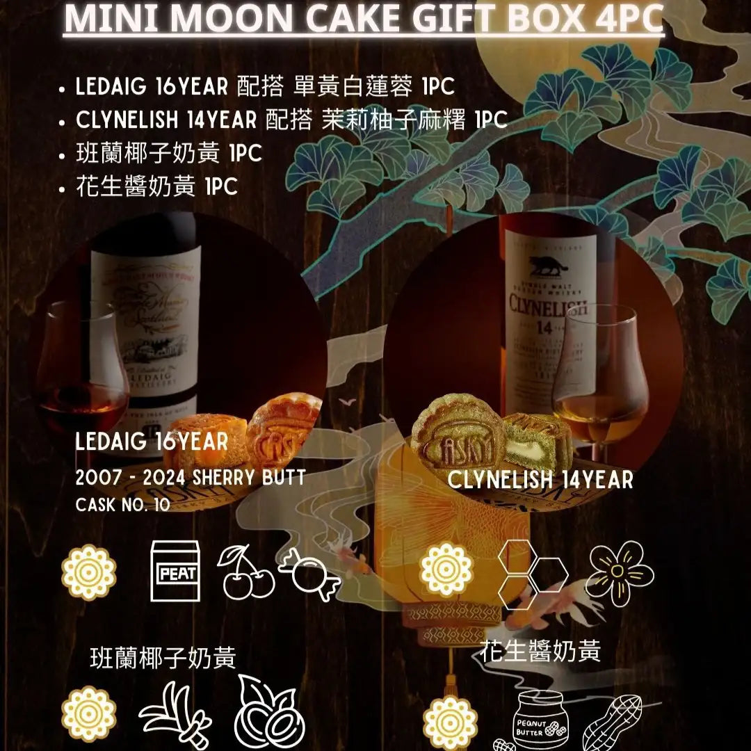 Mini Mooncake Gift Box (4pc) (2025) - 