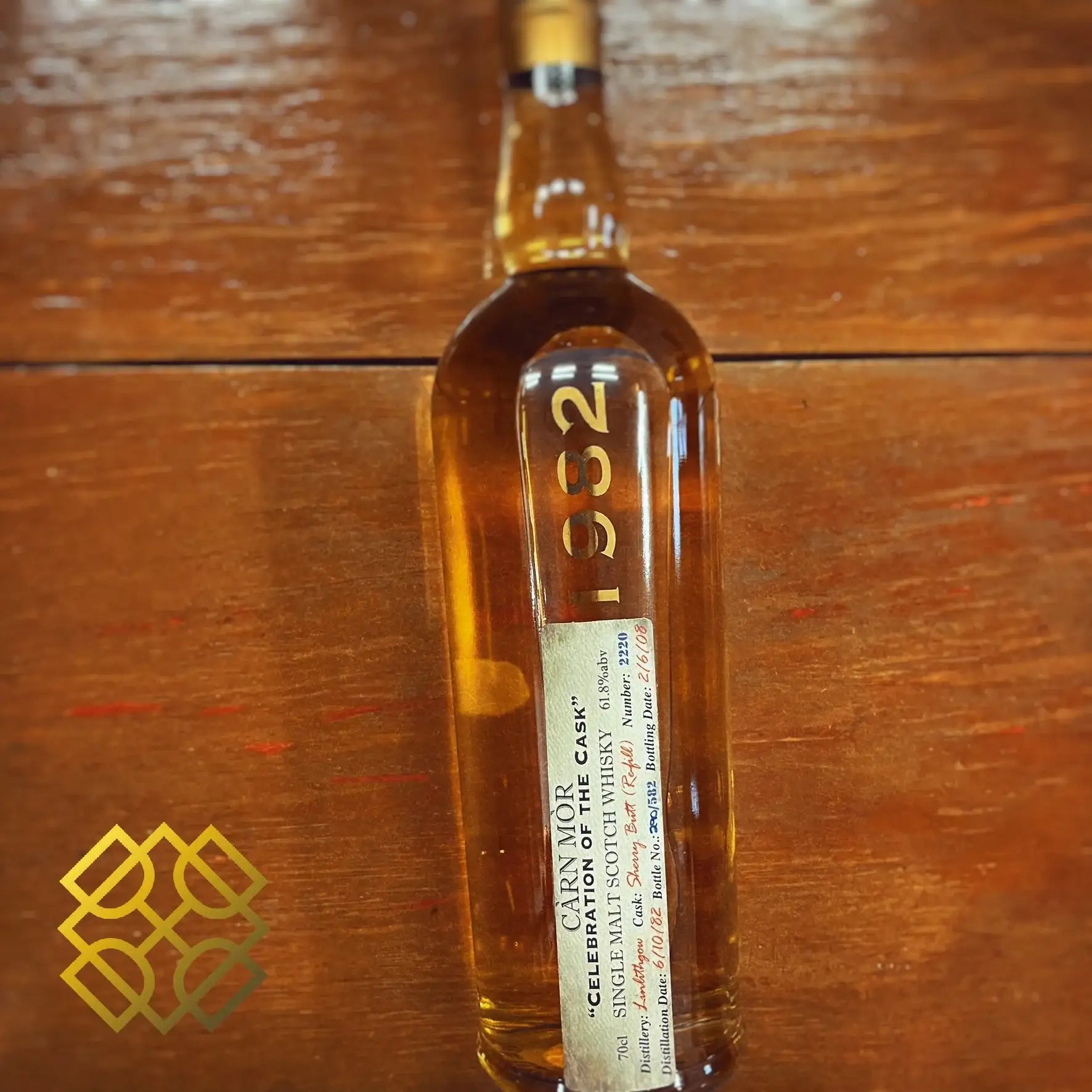 MMcK Linlithgow(St. Magdalene) - 25YO, 1982/2008, #2220, Refill Sherry Butt, 61.8% (WF92) (分現金/信用卡價) - Scotch Whisky