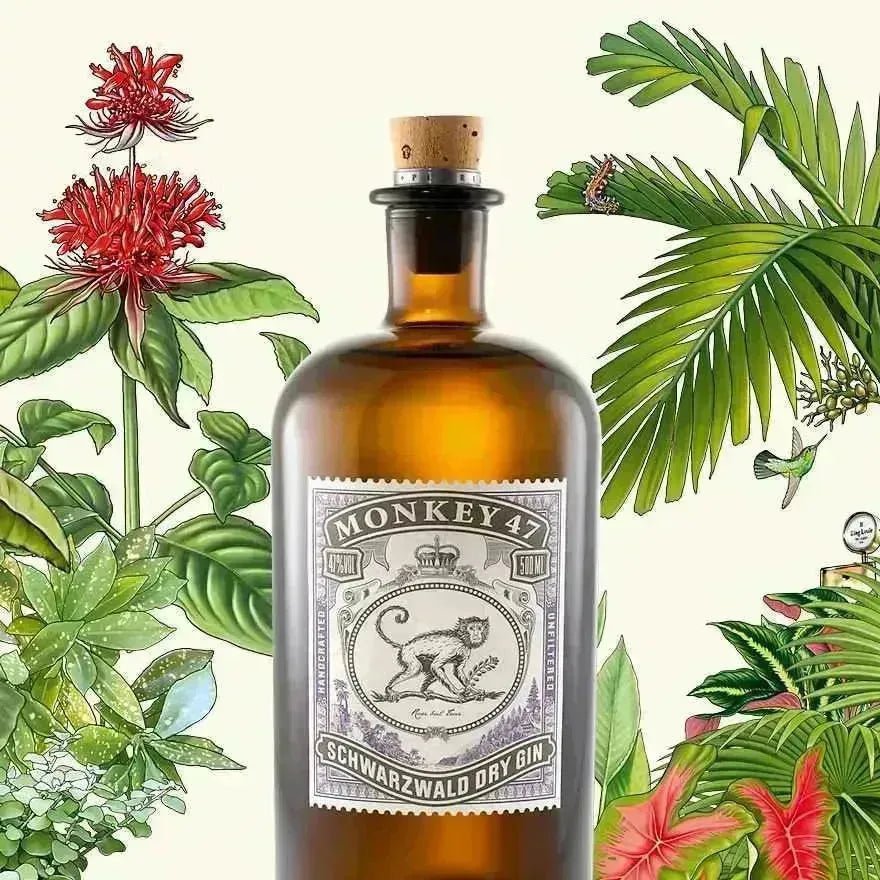 Monkey 47 Gin- Dry Gin, 47% - Gin