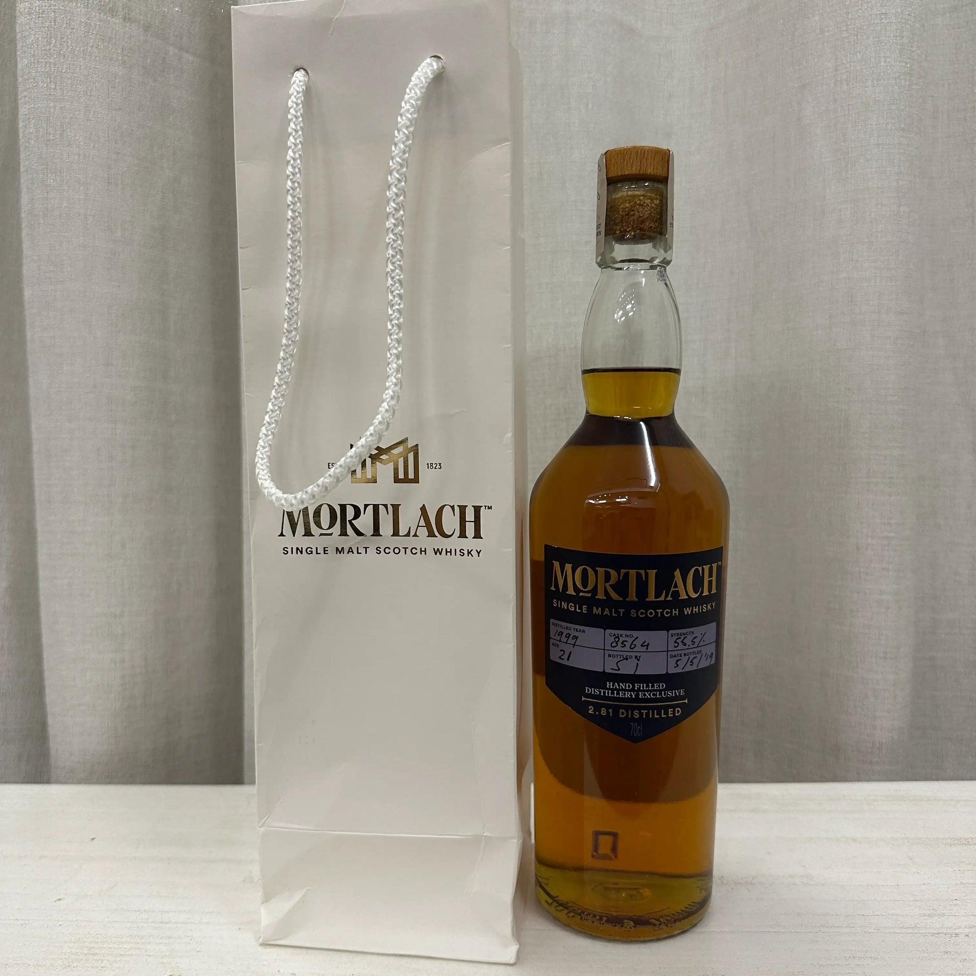 Mortlach - 19YO, 1999/2019, #8564, Hand Filled at the Distillery, 55.5% (WF91) (分現金/信用卡價) - Scotch Whisky