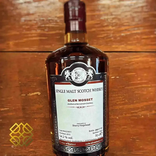 MoS Glen Mosset (Benromach) - 10YO, 2013/2023, MoS23011, 54.2% - Scotch Whisky