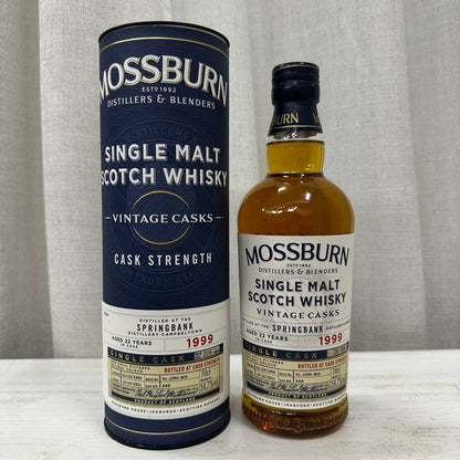 Mossburn Springbank 22YO, 1999/2021, Batch 01.1099.SC4, 54.7% (WF90) (分現金/信用卡價) - 蘇格蘭威士忌