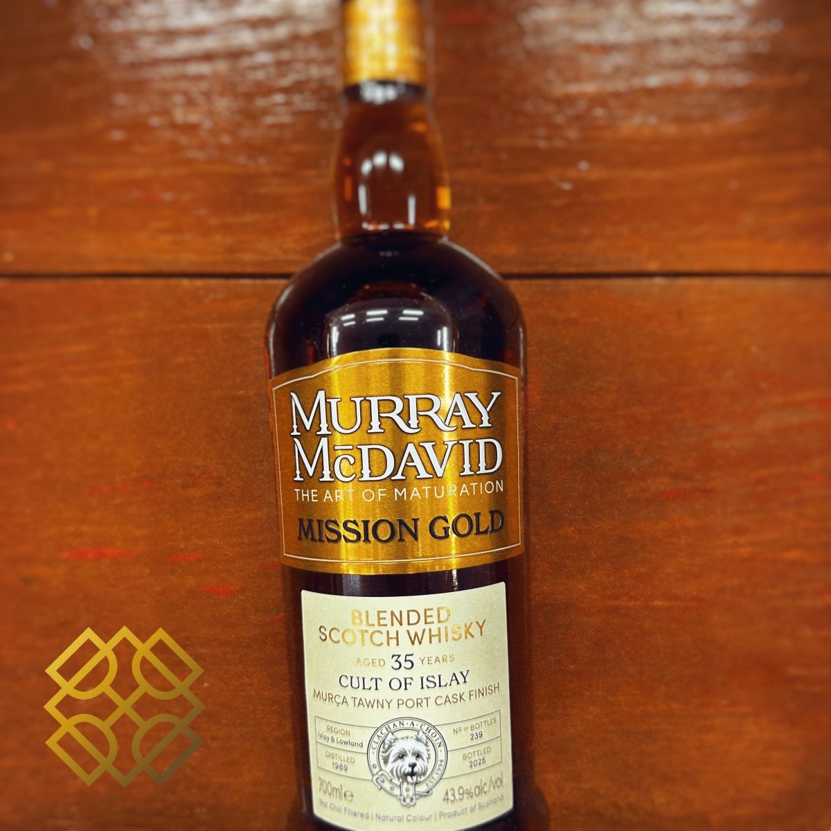 Murray McDavid Blended (Bowmore Laphroaig, North British) 35YO - 1989/2025, Mission Gold, 43.9% (分現金/信用卡價) - 蘇格蘭威士忌