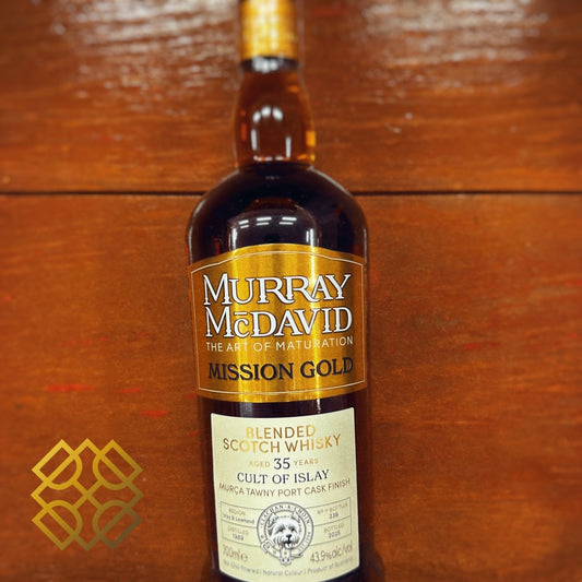 Murray McDavid Blended (Bowmore Laphroaig, North British) 35YO - 1989/2025, Mission Gold, 43.9% (分現金/信用卡價) - 蘇格蘭威士忌