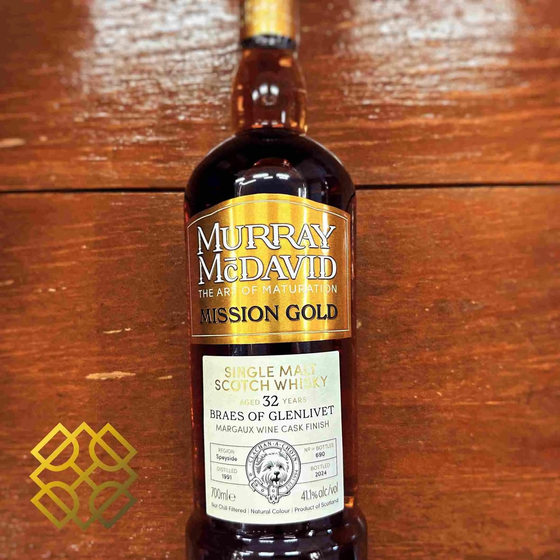 Murray McDavid Braes of Glenlivet (Braeval) - 32YO, 1991/2024, 41.1% - Scotch Whisky