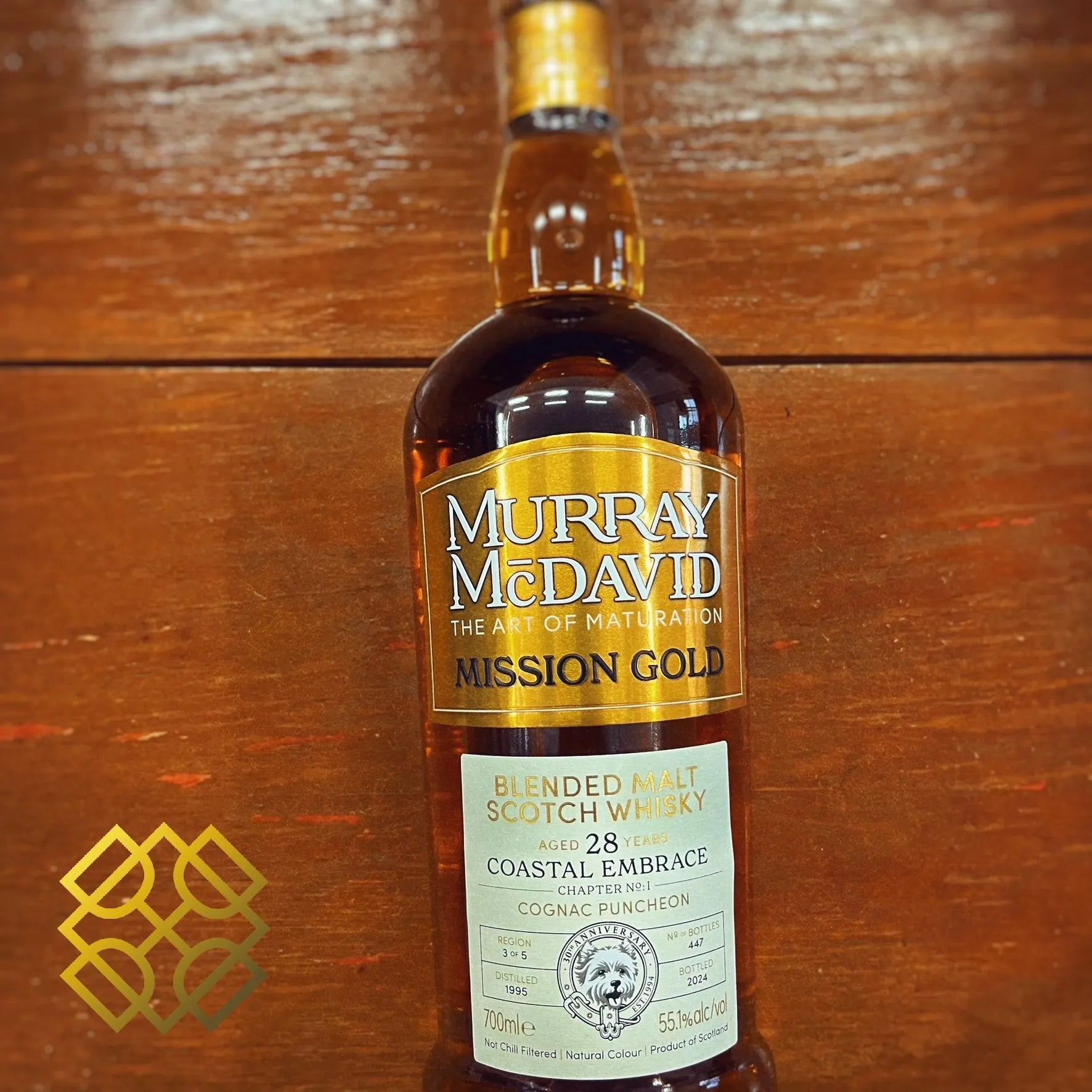 Murray McDavid Coastal Embrace - 28YO, 1995/2024, #1900117, 55.1% - Scotch Whisky