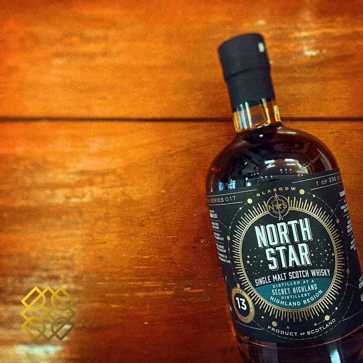 north star spirits ,Secret Highland (Clynelish) - 13YO, 1st fill Oloroso Sherry, 42.9%