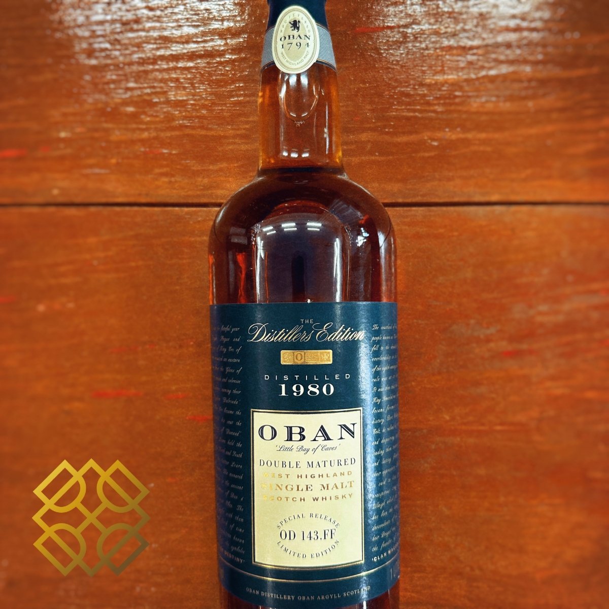 Oban 1980/1997, The Distillers Edition, OD 143.FF, 43% (分現金/信用卡價) - 蘇格蘭威士忌