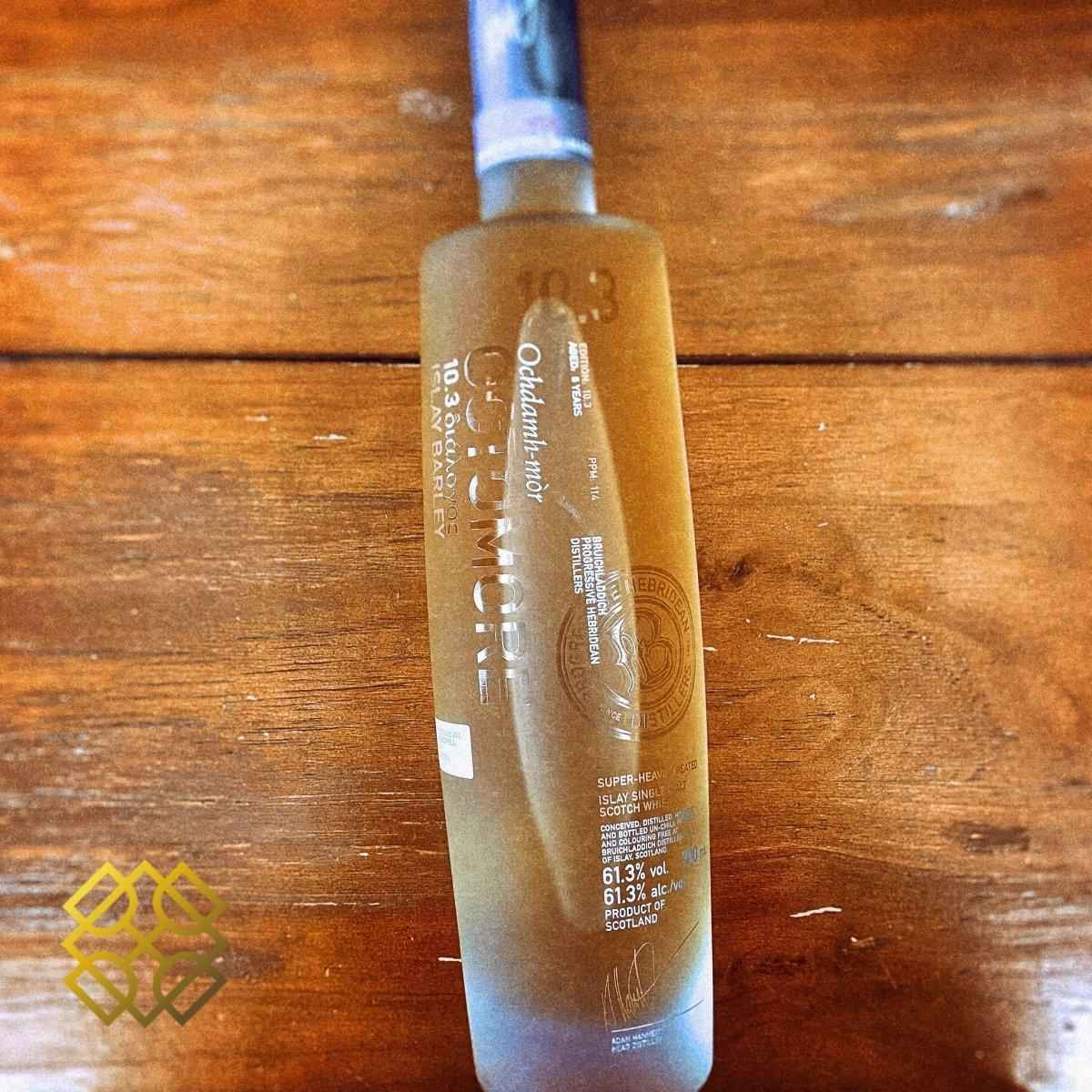 Octomore - 10.3 Islay Barley, 6YO, American Oak, 61.3%, 114ppm  Type : Single malt whisky 威士忌