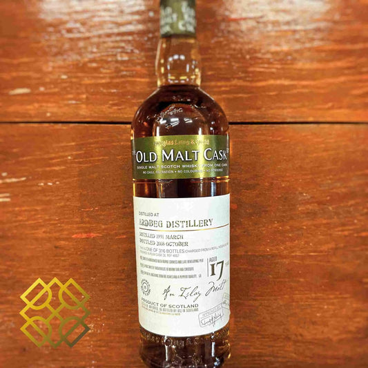 OMC Ardbeg - 17YO, 1991/2008, #DL4557, 50% (WB89.6) (分現金/信用卡價) - Scotch Whisky