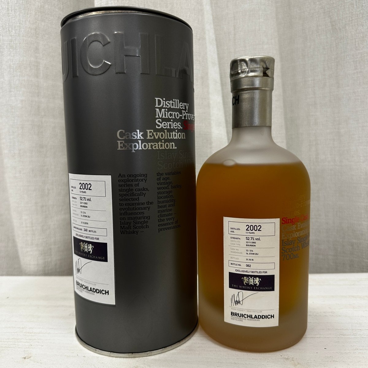 Port Charlotte 13YO, 2002/2016, Micro-Provenance Series, 12/214, 52.7% - 蘇格蘭威士忌