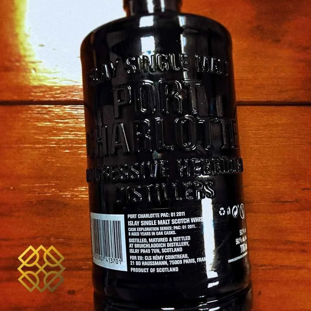 Port Charlotte - 2011 PAC:01, 56.1% (WB 89.17) - Scotch Whisky