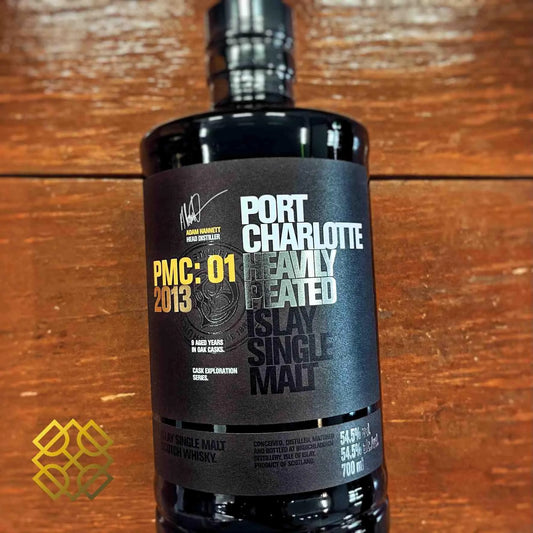 Port Charlotte - 9YO, 2013, PMC:01, 54.5% (WB 87.85) - Scotch Whisky