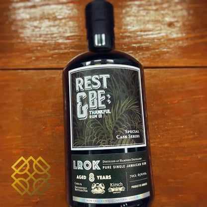 Rest & Be Thankful Hampden - 8YO, LROK, #4, 65% - Rum