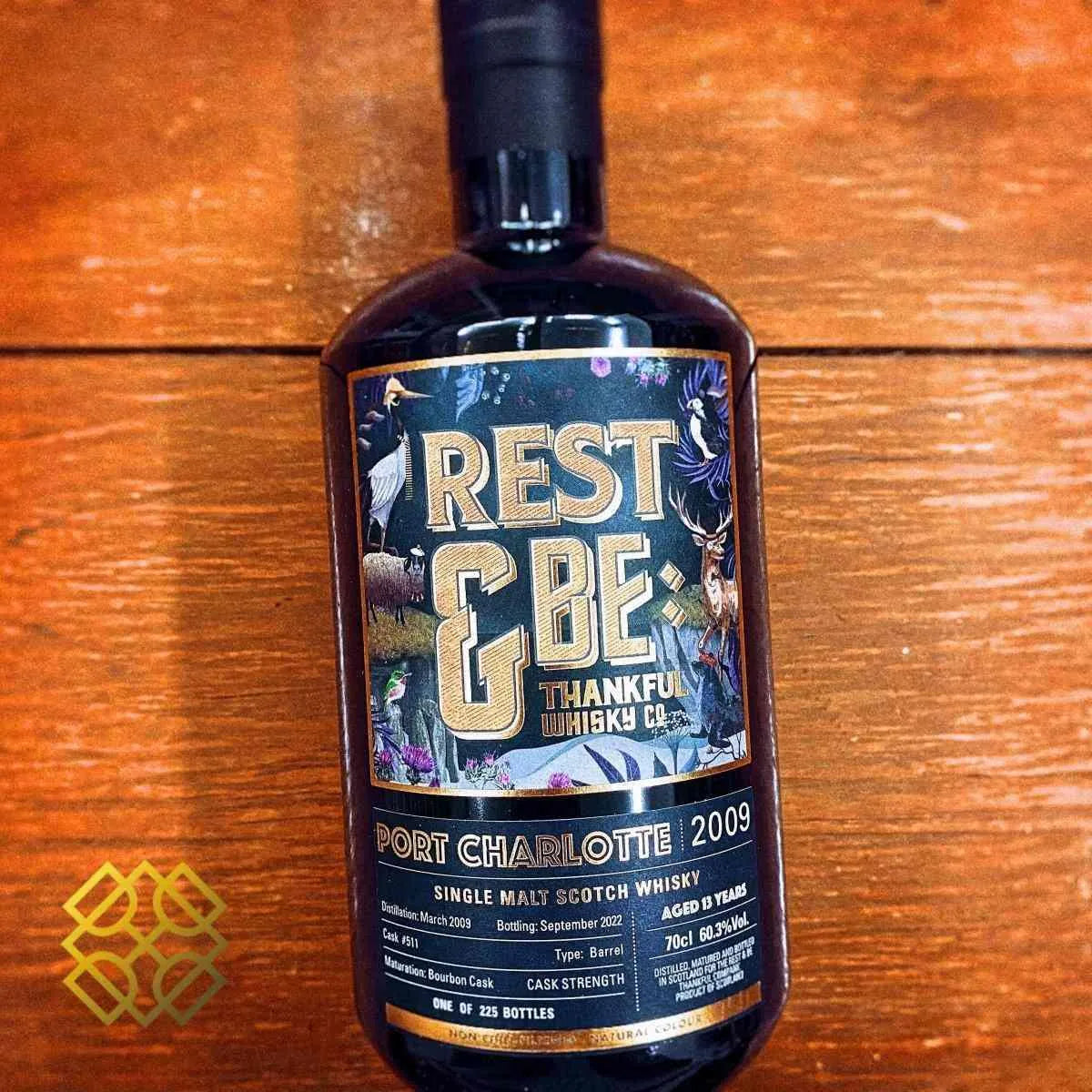 Rest & Be Thankful Port Charlotte - 13YO, 2009/2022, 60.3% - Scotch Whisky