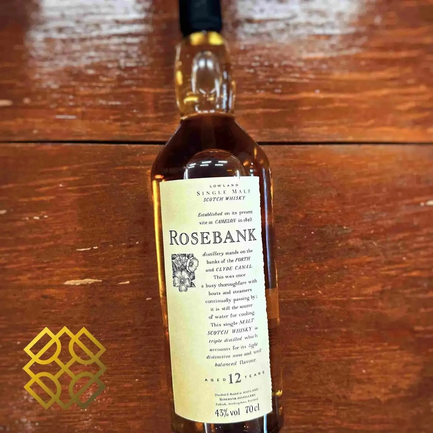 Rosebank - 12YO, Flora & Fauna, 43% (分現金/信用卡價) - Scotch Whisky