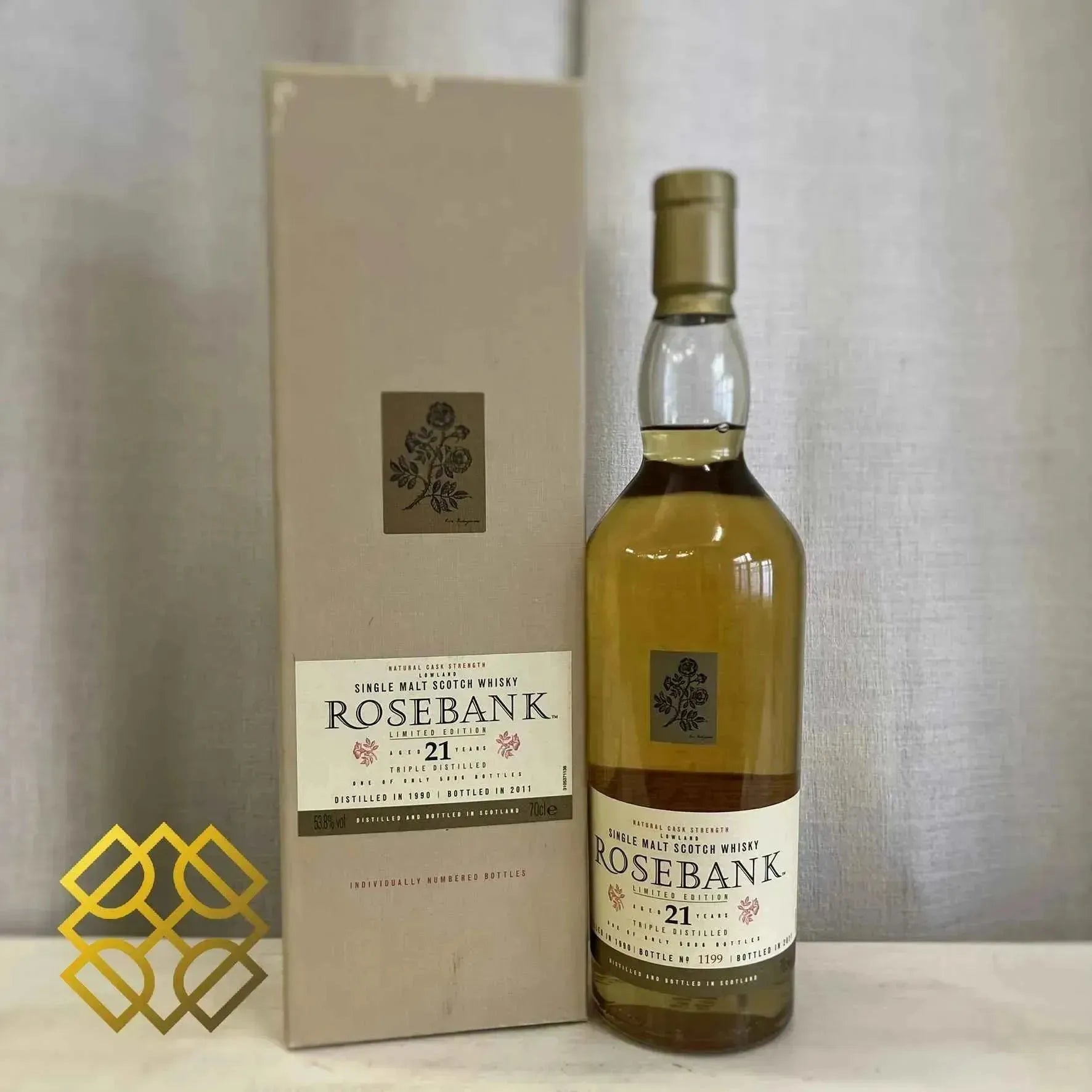 Rosebank - 21YO, 1990/2011, Diageo Special Releases 2011, 53.8% (WB88.58) (分現金/信用卡價) - Scotch Whisky