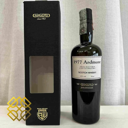 Samaroli Ardmore - ~26YO, 1977/2003, #7631, 35th Anniversary, 45% (WF90) - Scotch Whisky