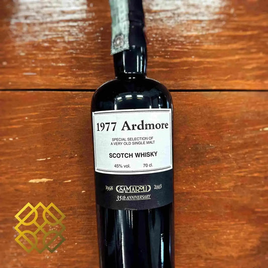 Samaroli Ardmore - ~26YO, 1977/2003, #7631, 35th Anniversary, 45% (WF90) - Scotch Whisky