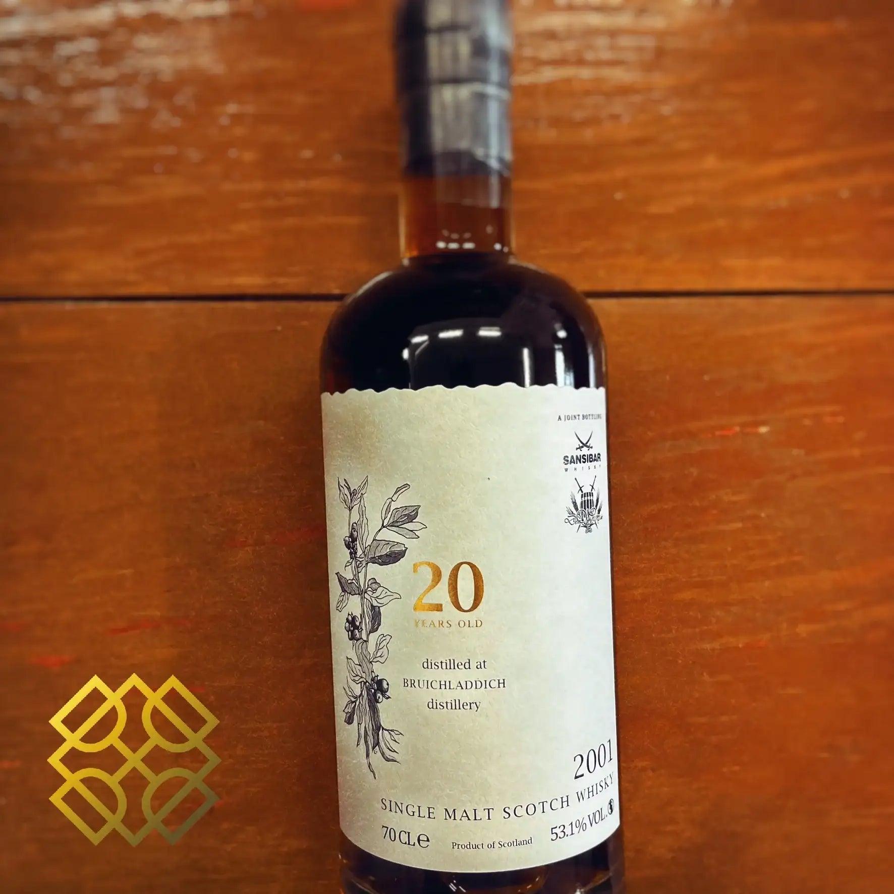 Sansibar Bruichladdich - 20YO, 2001/2021, White Label, 53.1% (WF90) (分現金/信用卡價) - Scotch Whisky