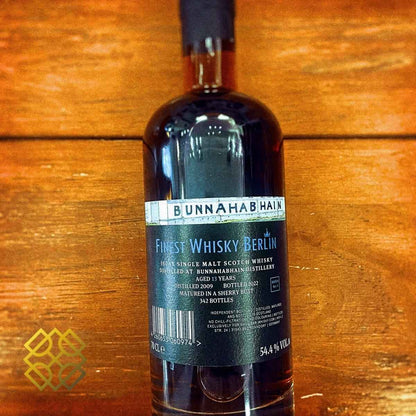 Sansibar Bunnahabhain - 13YO, 2009/2022, 54.4%  Type : Single malt whisky 威士忌, 2